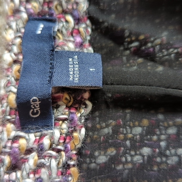 Gap Pleated Mini Skirt Pockets Lined Soft Zip Business Academia Y2K Preppy - Picture 5 of 11